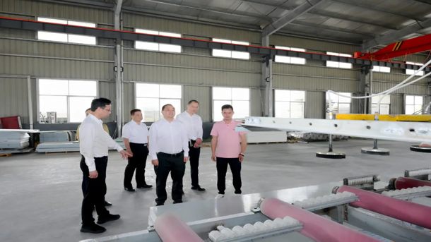 漳平市領導調研推進重點項目建設
